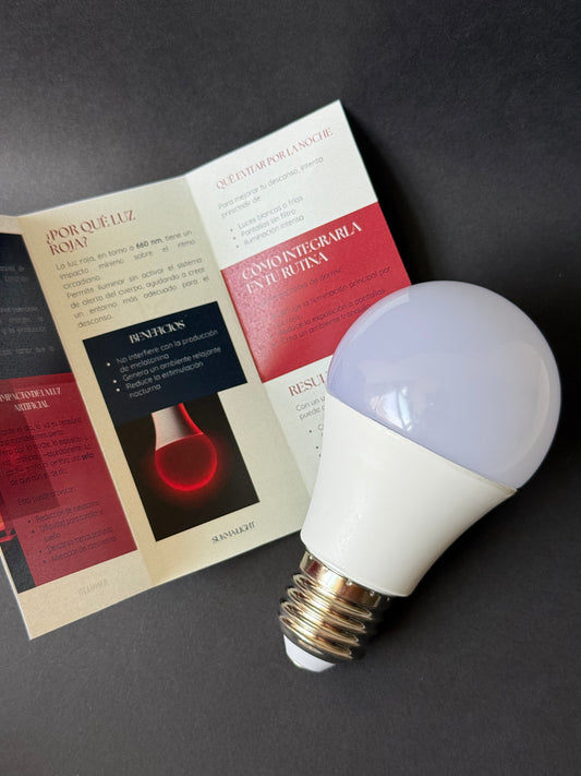 Bombilla Luz Roja · E27