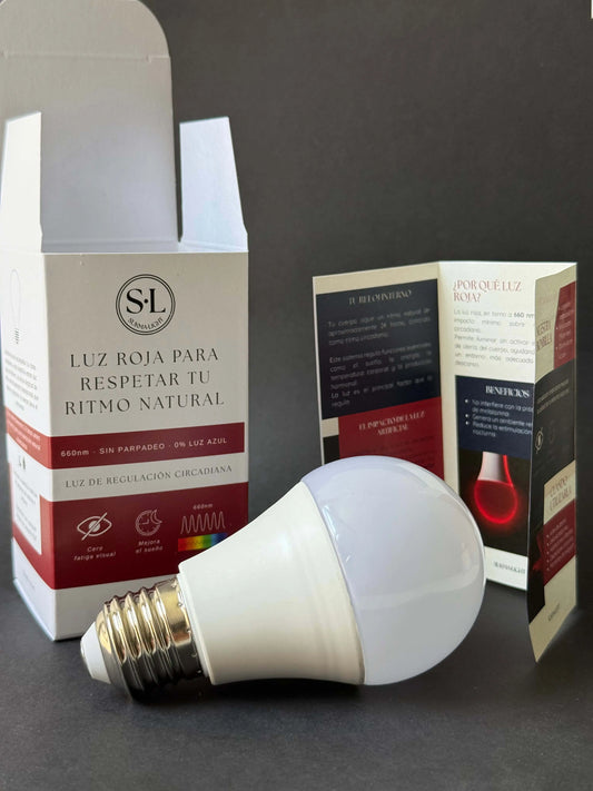Bombilla Luz Roja · E27