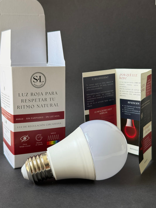 Bombilla Luz Roja · E27