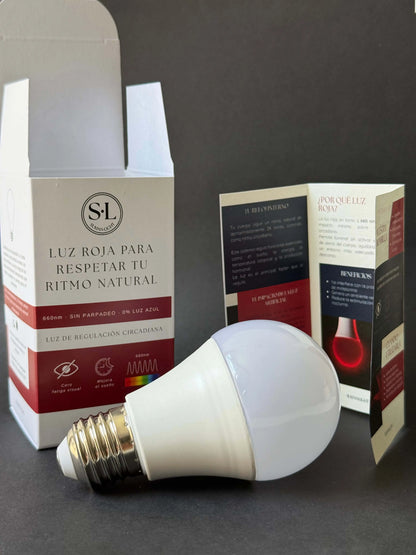 Bombilla Luz Roja · E27