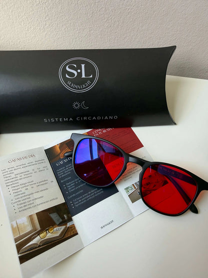 Gafas de Noche · Lente Roja